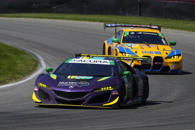 acura racing in mid ohio