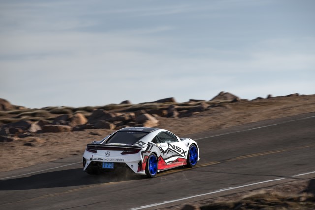 2023 acura integra runs pikes peak